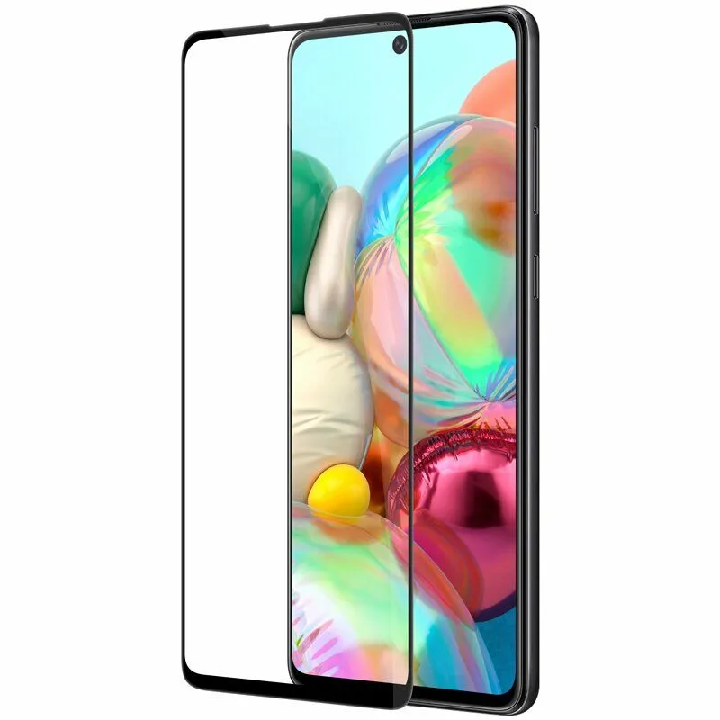 Защитное стекло Nillkin Galaxy A71/Note 10 Lite/M51 - 3D CP+Max -Tmp.Glass, Чёрный