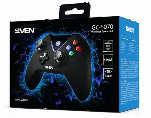 Gamepad SVEN GC-5070, Negru
