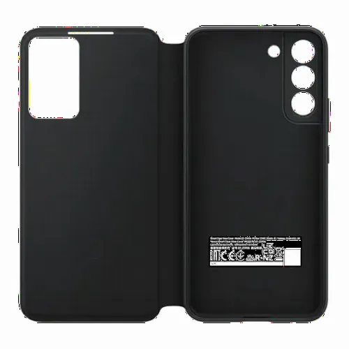 Чехол книжка Samsung Smart Clear View Cover for Galaxy S22+, Чёрный