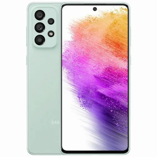 Смартфон Samsung Galaxy A73, 6Гб/128Гб, Светло-зеленый