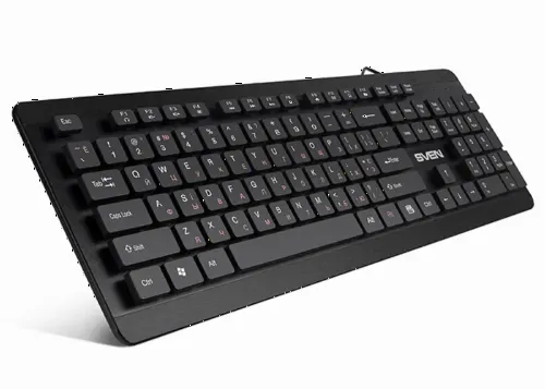 Tastatură SVEN KB-E5700H, Cu fir, Negru