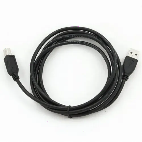 Cablu de comunicație Cablexpert CCP-USB2-AMBM-6, USB Type-A/USB Type-B, 1,8m, Negru