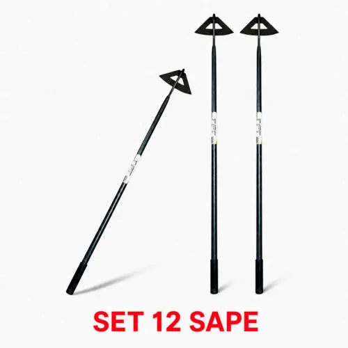 Tik Tok Sapa cu coada metalica otel 1600x210mm PRET SET 12 buc
