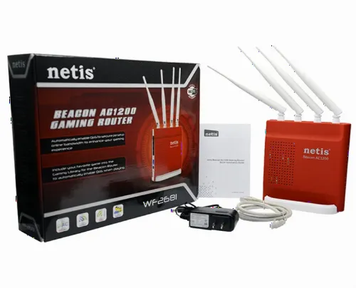 Беспроводной маршрутизатор Netis WF2681, Красный