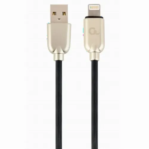 Cablu încărcare și sincronizare Cablexpert CC-USB2R-AMLM-1M, USB Type-A/Lightning, 1m, Negru
