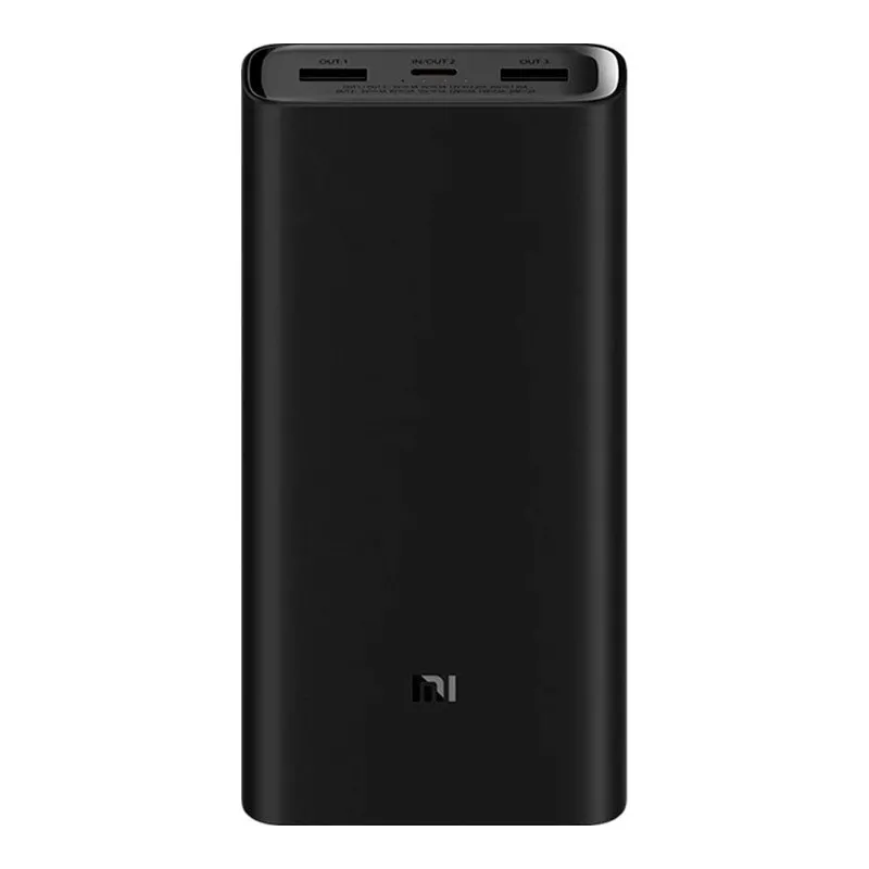 Acumulator extern Xiaomi Mi 50W Power Bank 20000 mah, 20000mAh, Negru