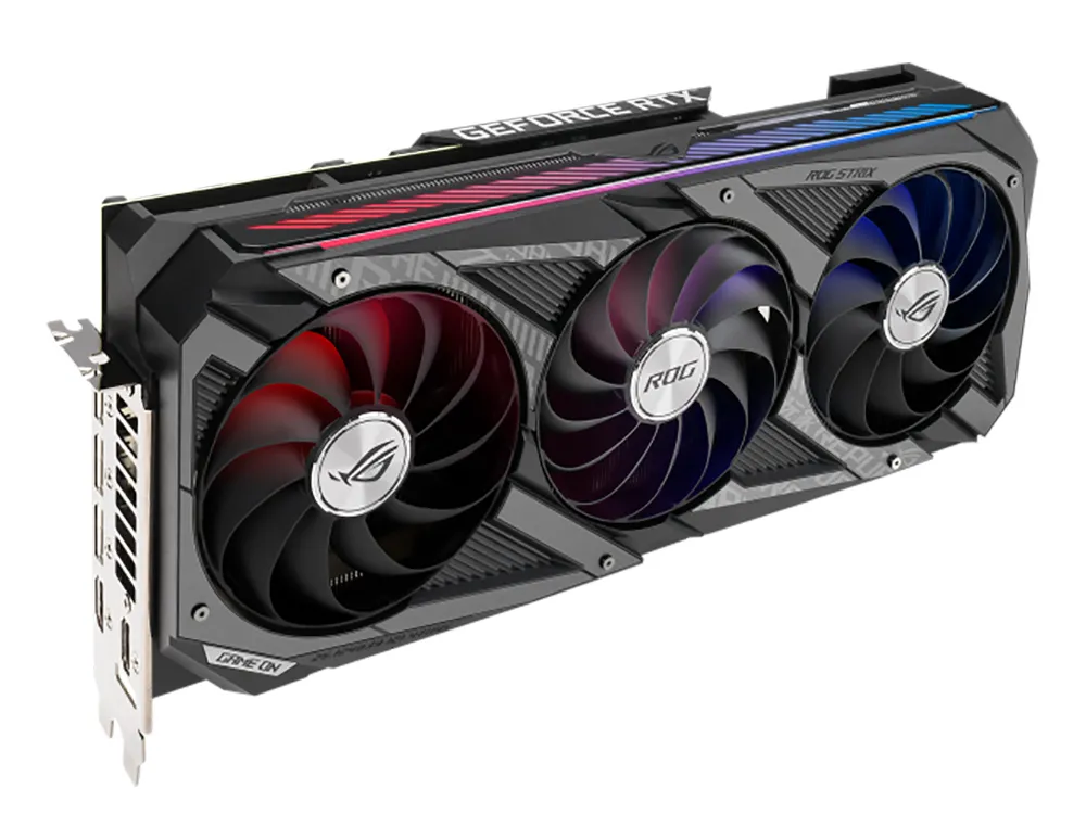 Placă Video ASUS ROG-STRIX-RTX3080-O12G-GAMING, 12GB GDDR6X 384bit