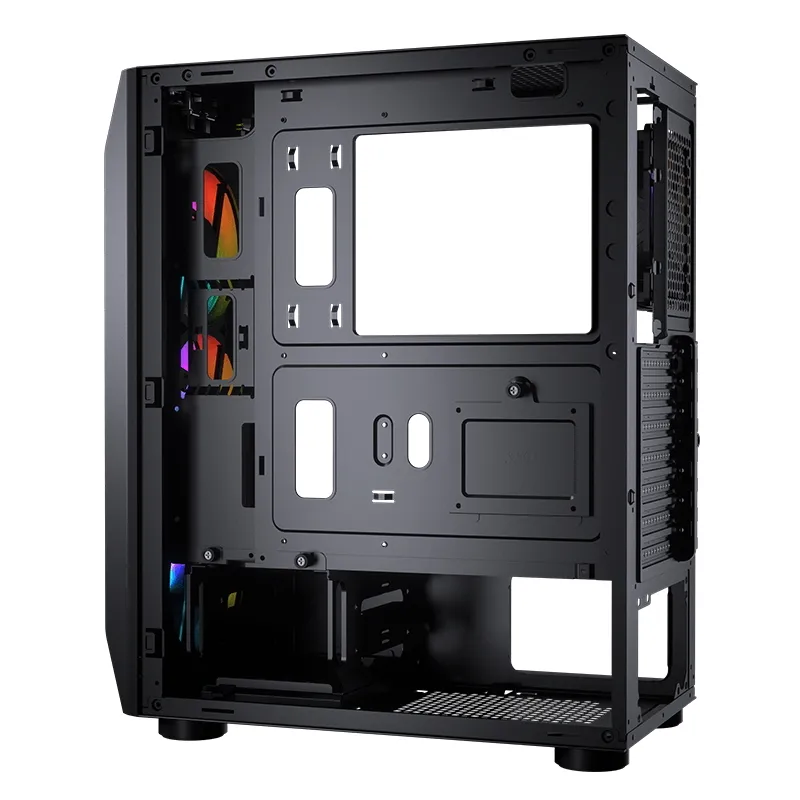 Carcasă PC Cougar MX410, Midi-Tower, ATX, Negru