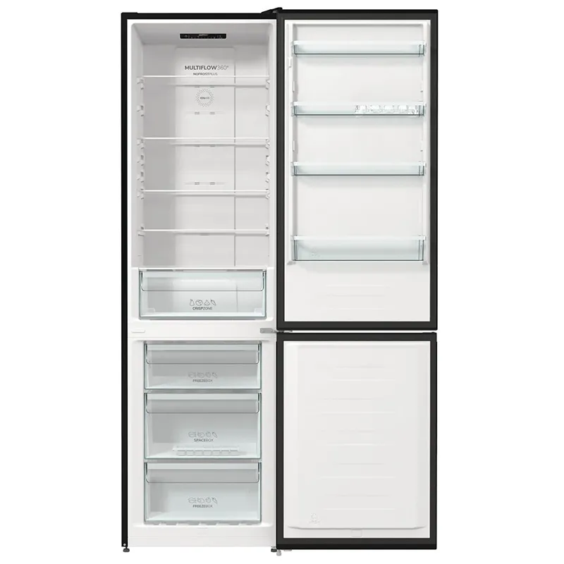 Холодильник Gorenje NRK 6202 EBXL4, Чёрный