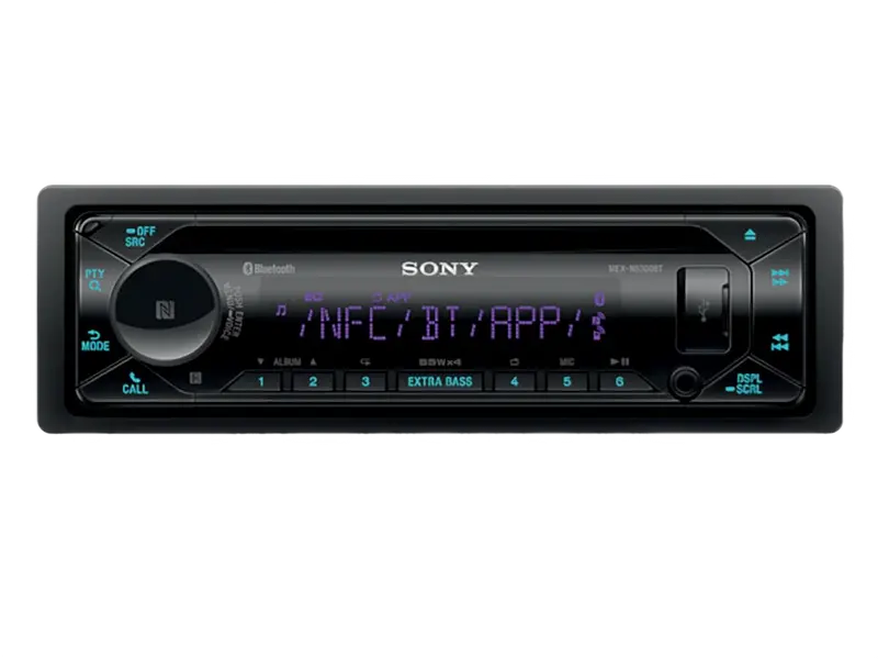 Динамик SONY MEX-N5300BT CD/MP3/USB, Чёрный