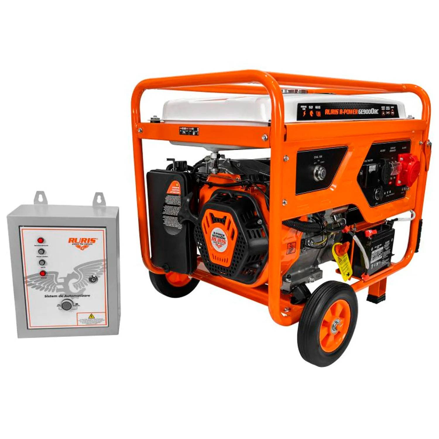 Generator electric pe benzina Ruris R-Power GE 9000RC ATS 15 CP