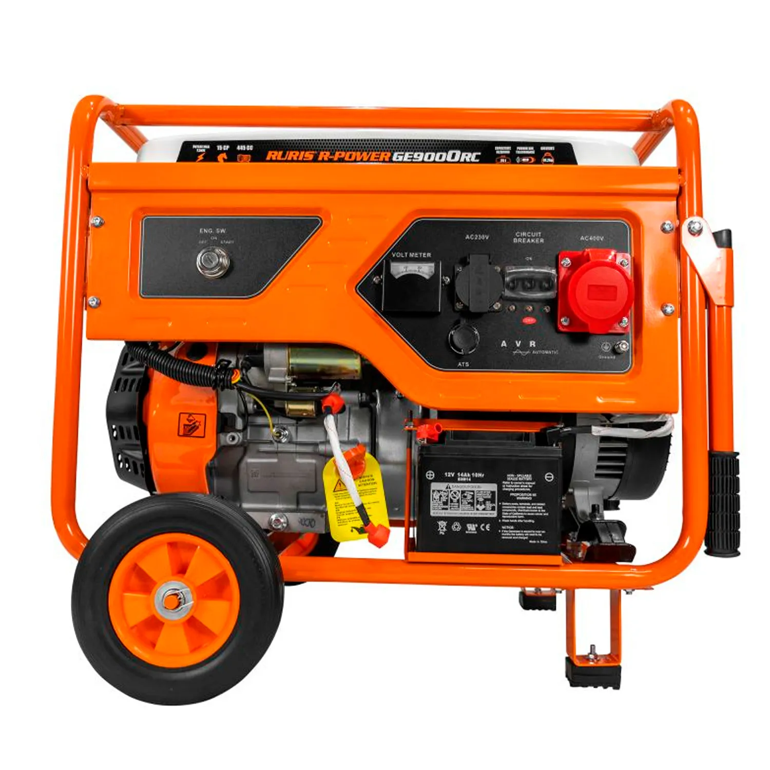 Generator electric pe benzina Ruris R-Power GE 9000RC ATS 15 CP