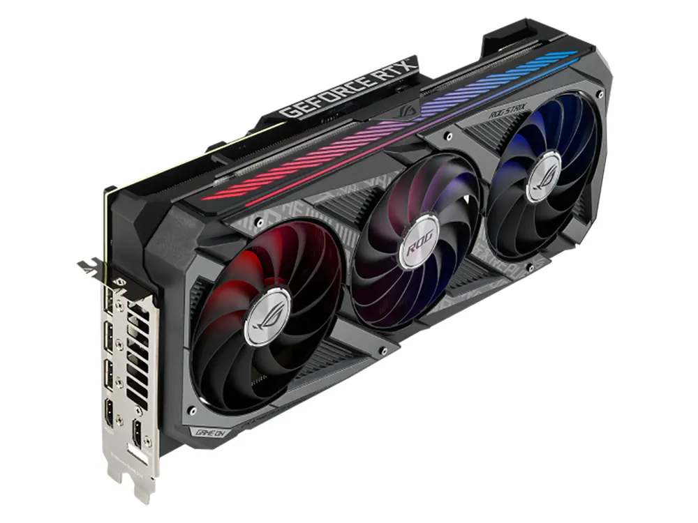 Placă Video ASUS ROG-STRIX-RTX3080-O12G-GAMING, 12GB GDDR6X 384bit