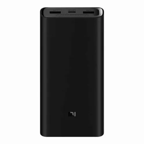 Acumulator extern Xiaomi Mi 50W Power Bank 20000 mah, 20000mAh, Negru