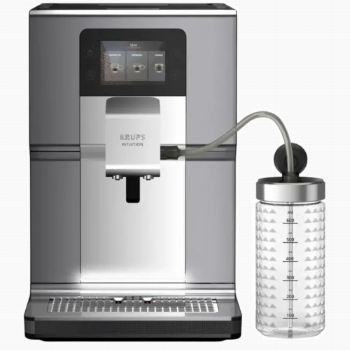 Espressor automat Krups EA875E10, Argintiu