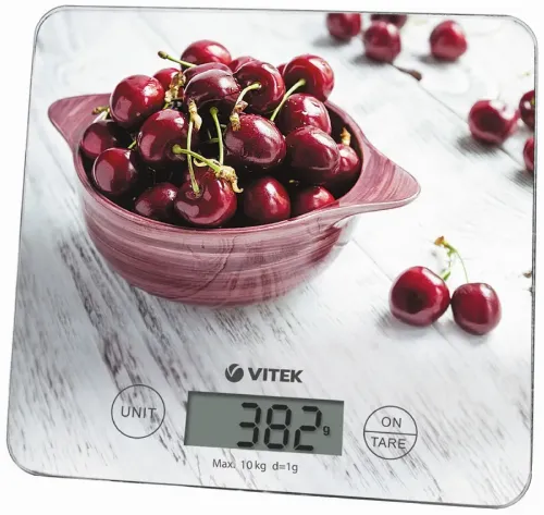 Электронные кухонные весы  VITEK VT-8002, Разноцветный