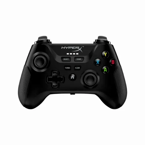 Wireless Gamepad HyperX Clutch , 4 axes, D-Pad, 2 mini joysticks, Bumpers,600mAH,Mobile Clip, BT/USB