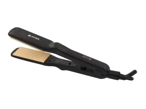 Placă de îndreptat părul VITEK VT-8408, Negru