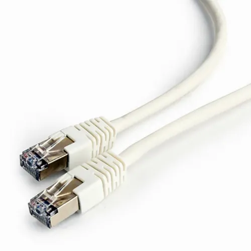 Patch cord Cablexpert PP6-0.5M/W, Cat6 FTP , 0,5m, Alb