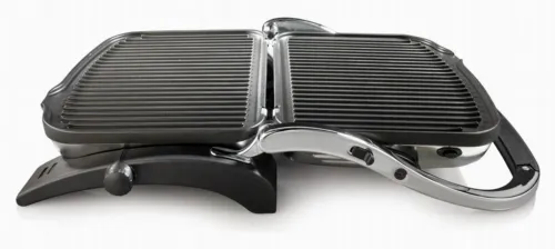 Электрический Гриль Gorenje CONTACT GRILL KR1800EPRO, 1800Вт, Серебристый