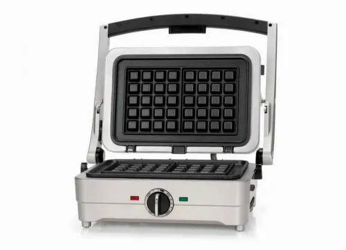 Grătar electric Cuisinart GRSM3E, 1000W, Argintiu