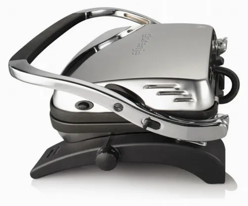 Электрический Гриль Gorenje CONTACT GRILL KR1800EPRO, 1800Вт, Серебристый