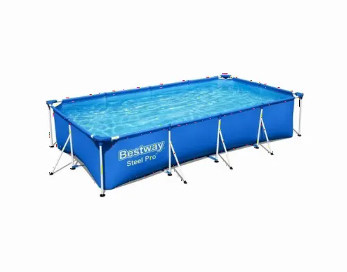 Каркасный бассейн Bestway Steel Pro, 6478л, Синий, 56405