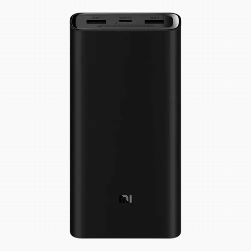 Acumulator extern Xiaomi Mi 50W Power Bank 20000 mah, 20000mAh, Negru