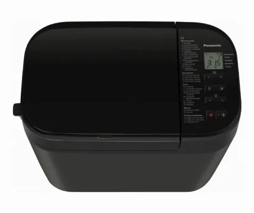 Mașină de pâine Panasonic SD-R2530KTS, Negru