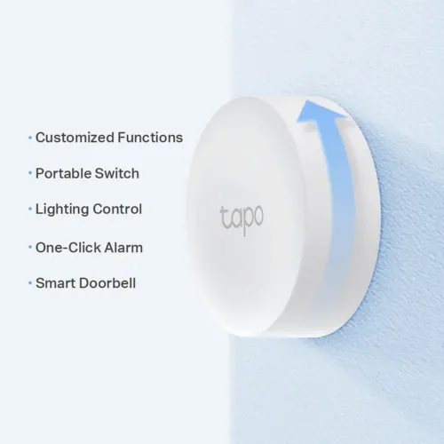 Buton de urgență TP-LINK Tapo S200B, Alb