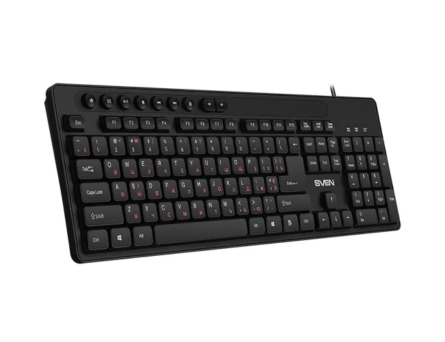 Tastatură SVEN KB-C3060, Cu fir, Negru