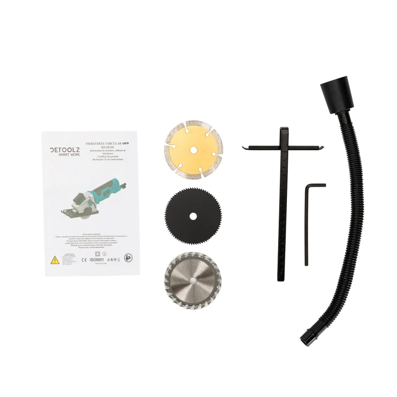 Fierastrau circular electric Detoolz 480W 85mm  — 4