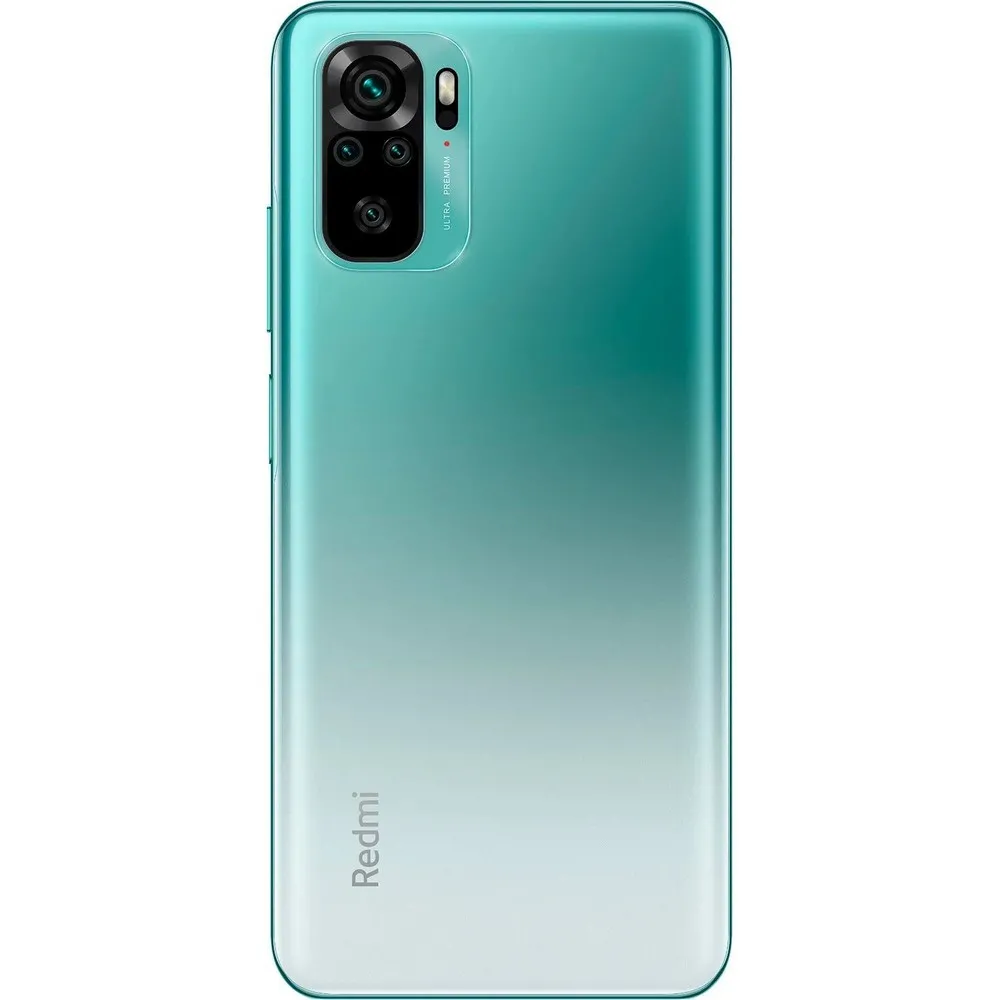 Смартфон Xiaomi Redmi Note 10, 128Гб/4Гб, Зелёный