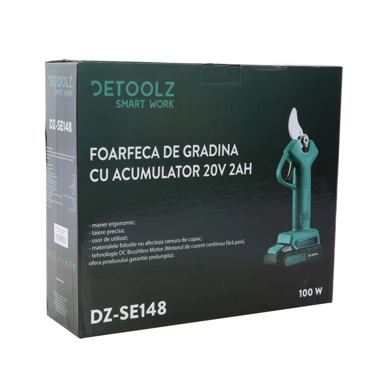 Садовые ножницы с Аккумулятор Detoolz 20В 2Ач — 8