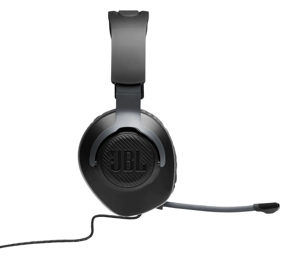 Căști gaming JBL Quantum 100, Cu fir, Negru