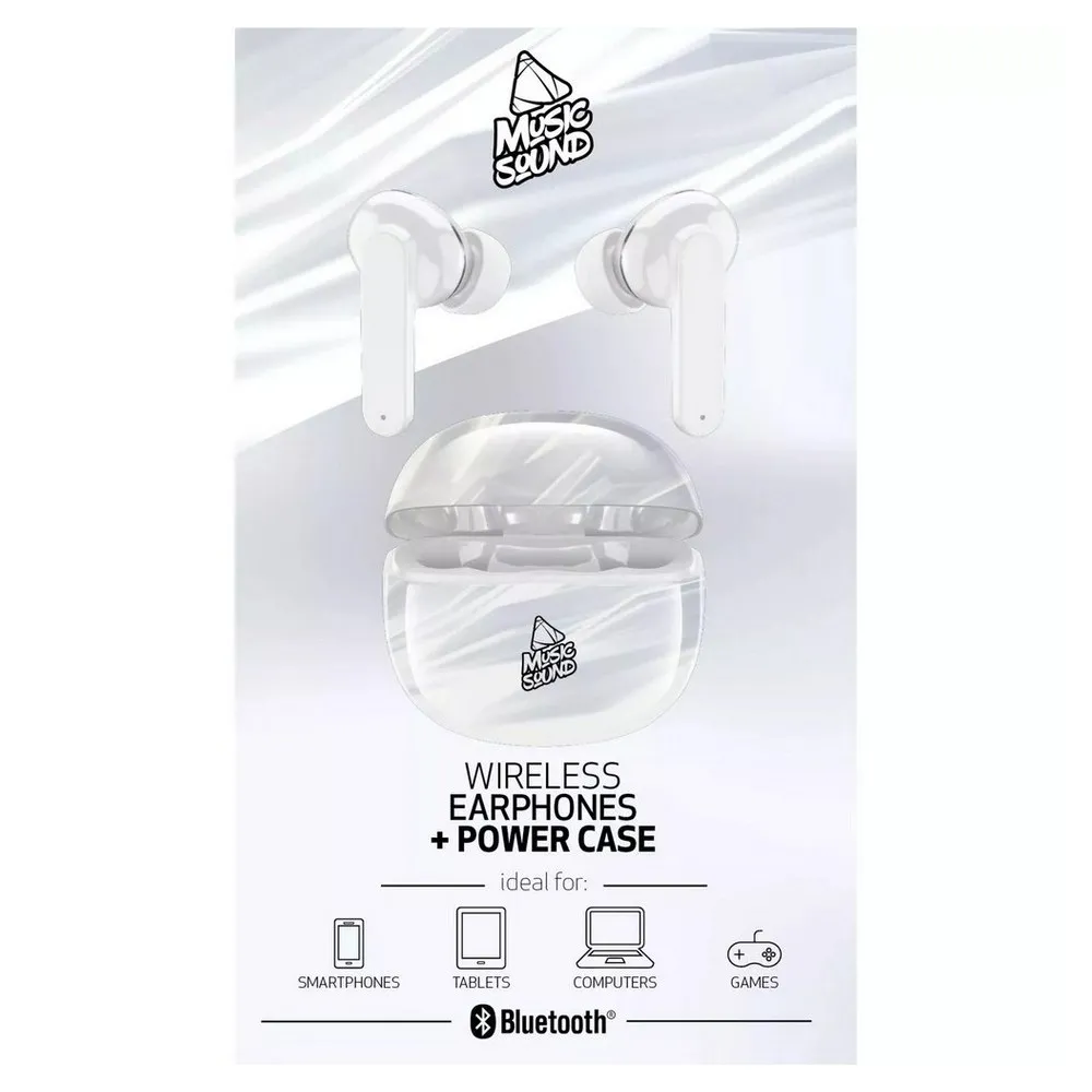 Căști Cellularline Music Sound Fantasy in ear, White