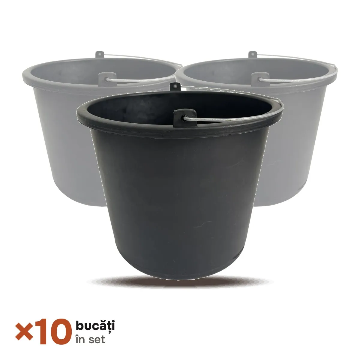 TikTok Set de 10 caldari din plastic 5L Waltz