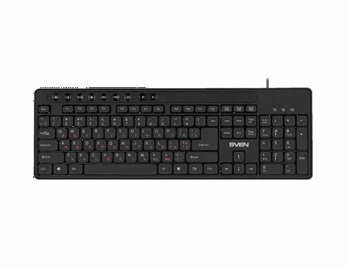 Клавиатура SVEN KB-C3060, Проводное, Чёрный