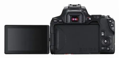 Aparat foto DSLR Canon EOS 250D + EF-S 18-55 DC III, Negru