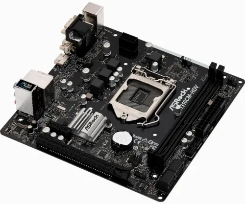 Placă de bază ASRock H310CM-HDV, LGA1151, Intel H310, Micro-ATX