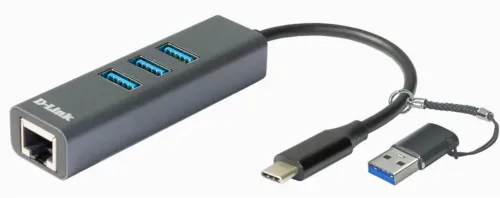 Adaptor de rețea D-Link DUB-2332, Gri