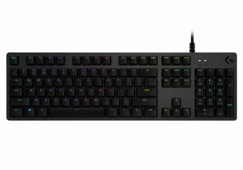 Tastatură Logitech G512 Carbon Lightsync RGB, Cu fir, Negru