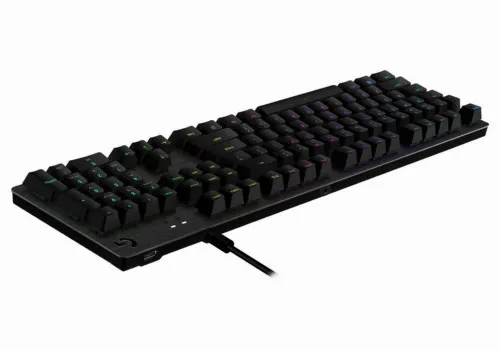 Tastatură Logitech G512 Carbon Lightsync RGB, Cu fir, Negru