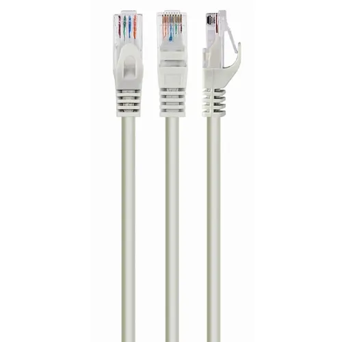 Патч-корд Cablexpert PP6U-5M, Cat6 UTP, 5м, Серый