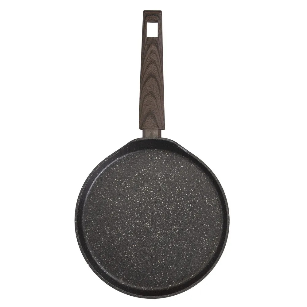 Tigaie pentru clătite RESTO 93025, 24cm, Negru