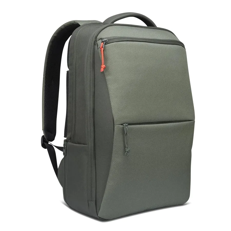 Рюкзак для ноутбука Lenovo Eco Pro, 15.6", Полиэстер, Зелёный
