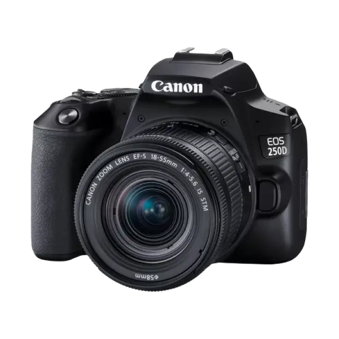 Aparat foto DSLR Canon EOS 250D, Negru