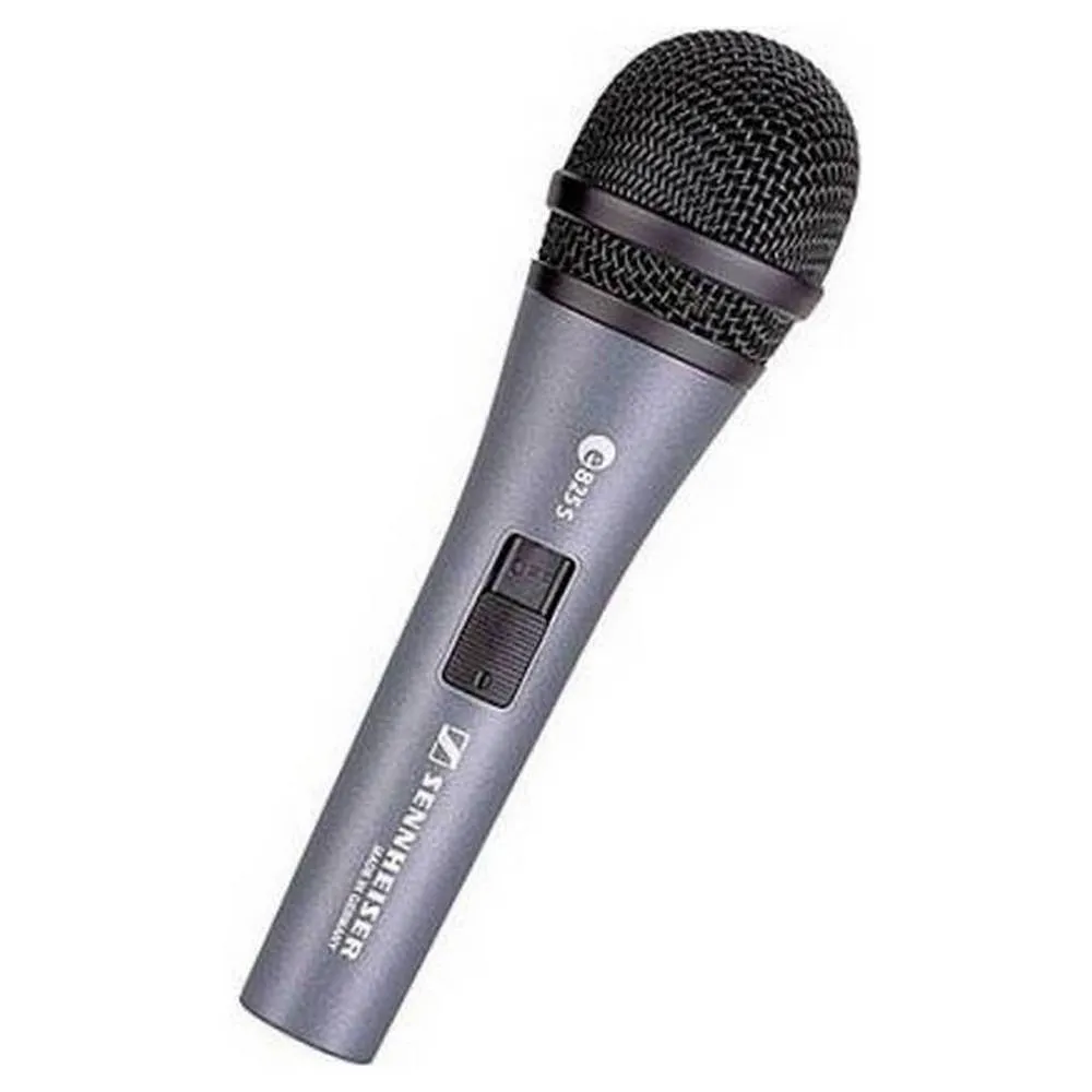 Караоке микрофон Sennheiser E 825-S, Проводной аналоговый, Серый