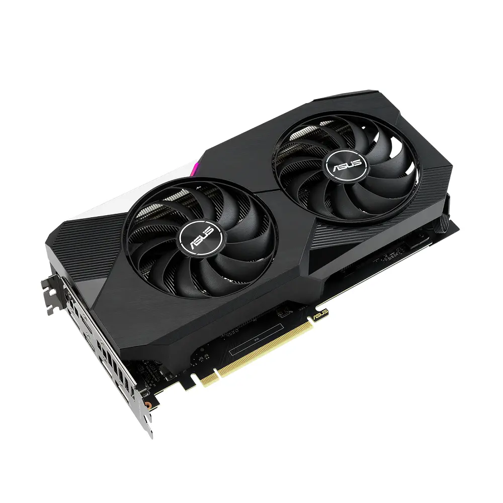 Видеокарта ASUS DUAL-RTX3060TI-O8G-V2,  8GB GDDR6 256бит