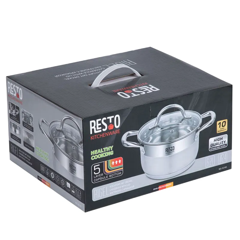 Cratiță RESTO 92105, 6,2L, Oțel inoxidabil